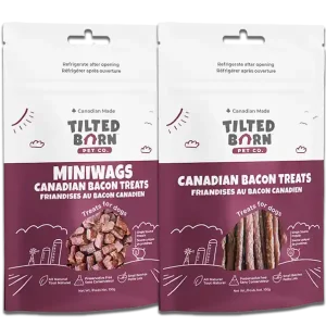 TiltedBarn Treats Bacon 100g Money Back Guarantee