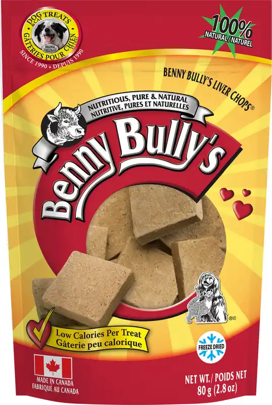 Best Price Benny Bully's FD Liver Treats 80g