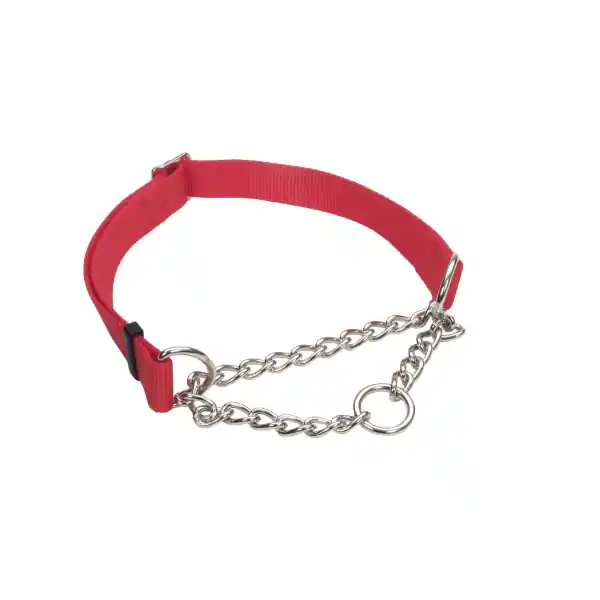 Adjustable Check Training Collar Red Med Worldwide Shipping