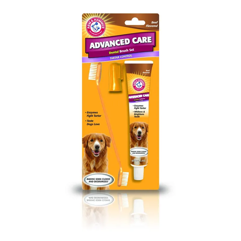 Arm & Hammer 3 pc Tartar Control Kit Beef Flavor Worldwide Shipping
