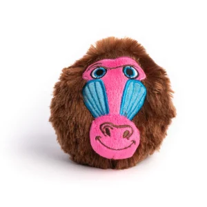 Exclusive Fabdog Faball Dog Toy Baboon Sml
