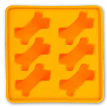 Messy Mutts Framed Silicone Popsicle Mold Orange Shop Now