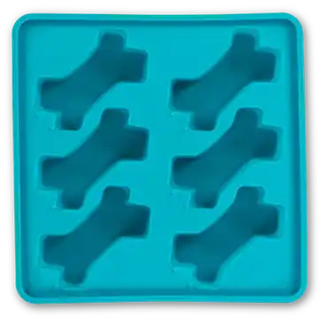 Messy Mutts Framed Silicone Popsicle Mold Blue Brand New