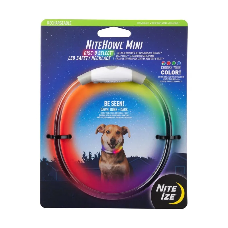 NiteHowl MINI LED Safety Necklace Disco Instant Buy