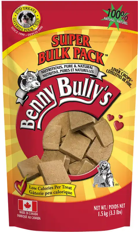 Authentic Benny Bully's FD Liver Treats 1.5kg