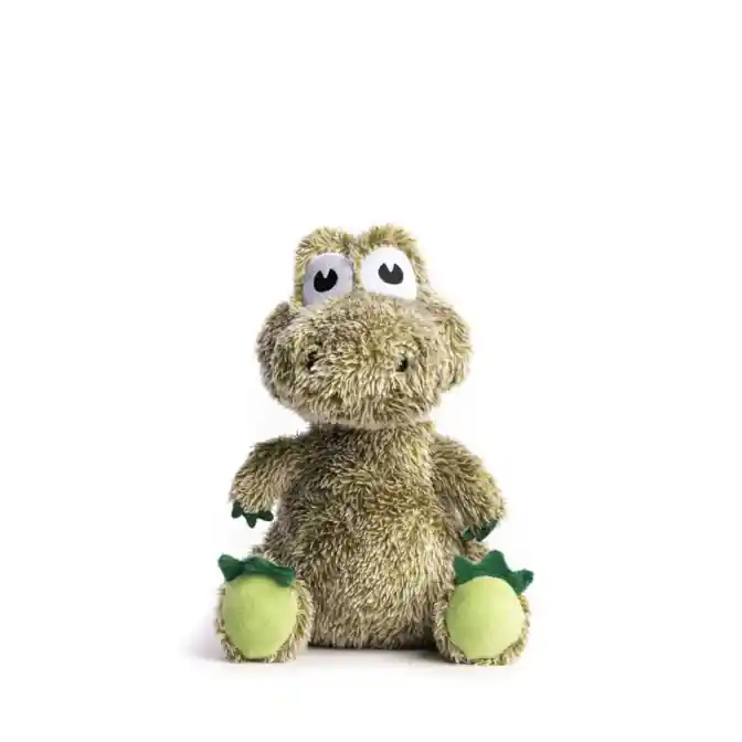 New Release Fabdog Fluffy Dog Toy Alligator Large
