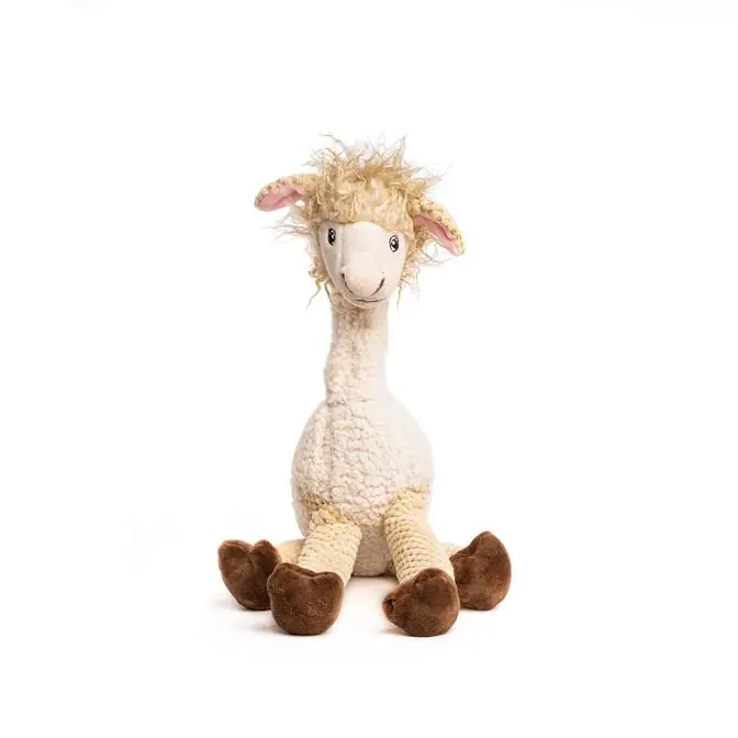 Fast Shipping Fabdog Floppy Dog Toy Llama Xtra Large