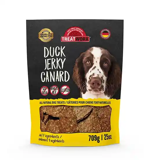 Exclusive Offer Treatworx Duck Jerky 709 g
