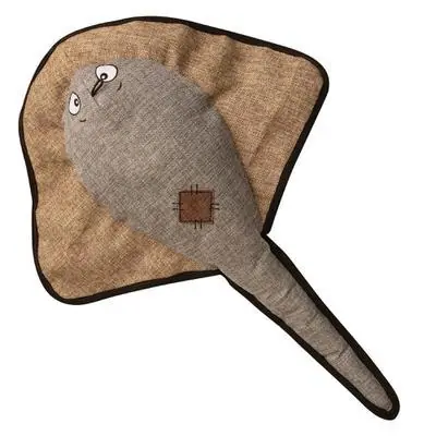 Secure Checkout Snugarooz Sally the Stingray w/ Rubber Spikey Ball - 21"