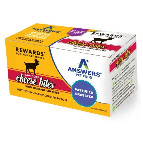 Answers Rewards Raw Goat Milk Cheese Treats Cherries 8 OZ Hot Deal