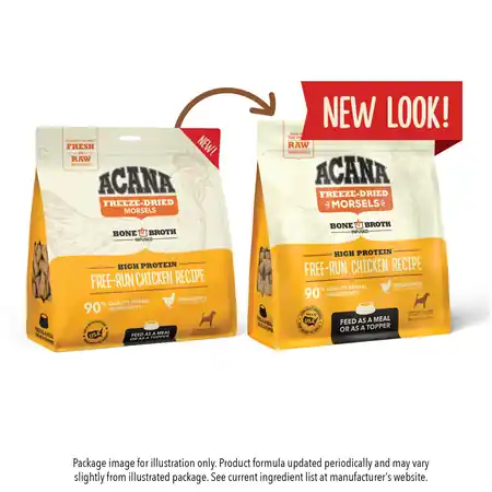 ACN Dog FD Free Run Chicken Patties 397g Bulk Order