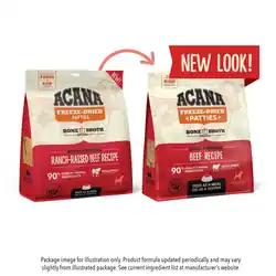 ACN Dog FD Ranch Raised Beef Patties 397g Hot Picks
