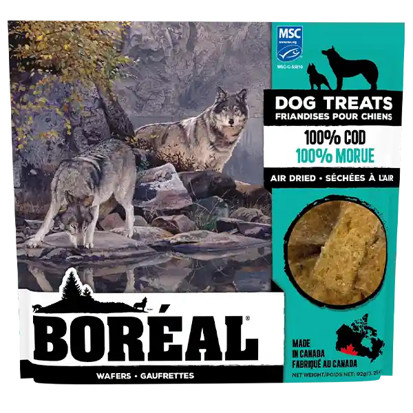 BOREAL Dog Treat Cod Wafers 92g Markdown