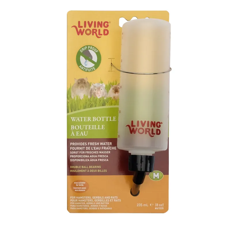Budget Living World Leakproof Water Bottle 8oz