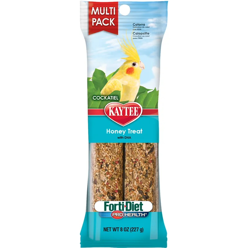 Today Only Kaytee Forti-Diet ProHealth Cockatiel Honey Sticks 7oz