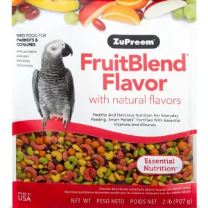 Exclusive Offer Zupreem Fruit Blend Flavor for Parrots & Conures 3.5lbs