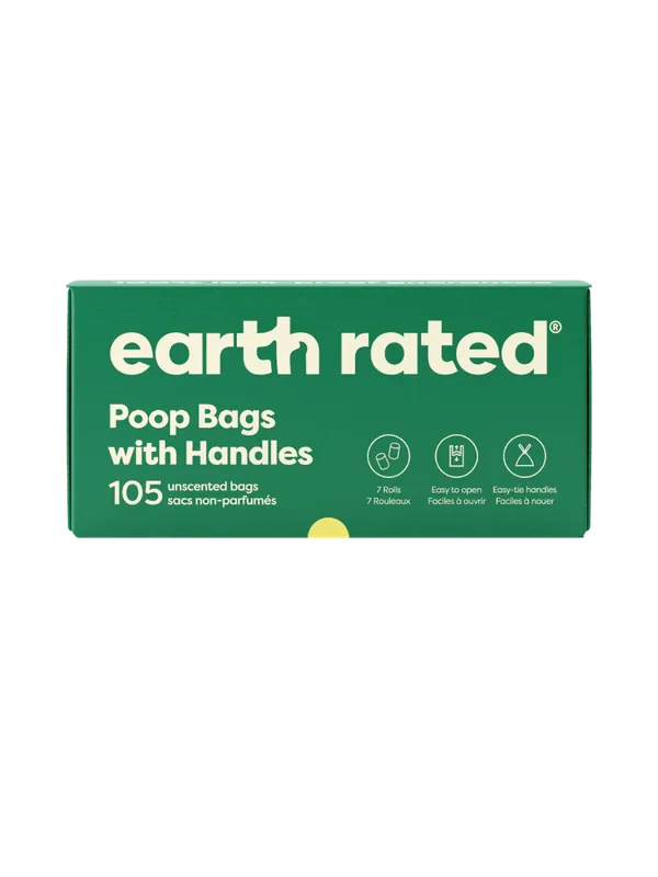 Last Chance Earth Rated 120ct Handle Bags on Refill Rolls - Unscented