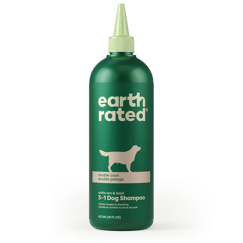 Earth Rated 3 in 1 Dog Shampoo Double Coat 16oz Best Price