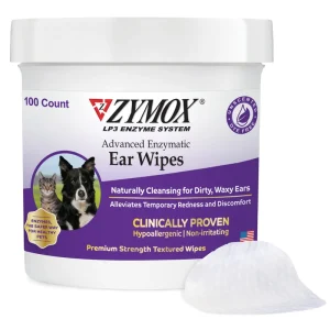 Zymox Advanced Enzymatic Ear Wipes - 6 oz. Jar (100ct) Hot Deal