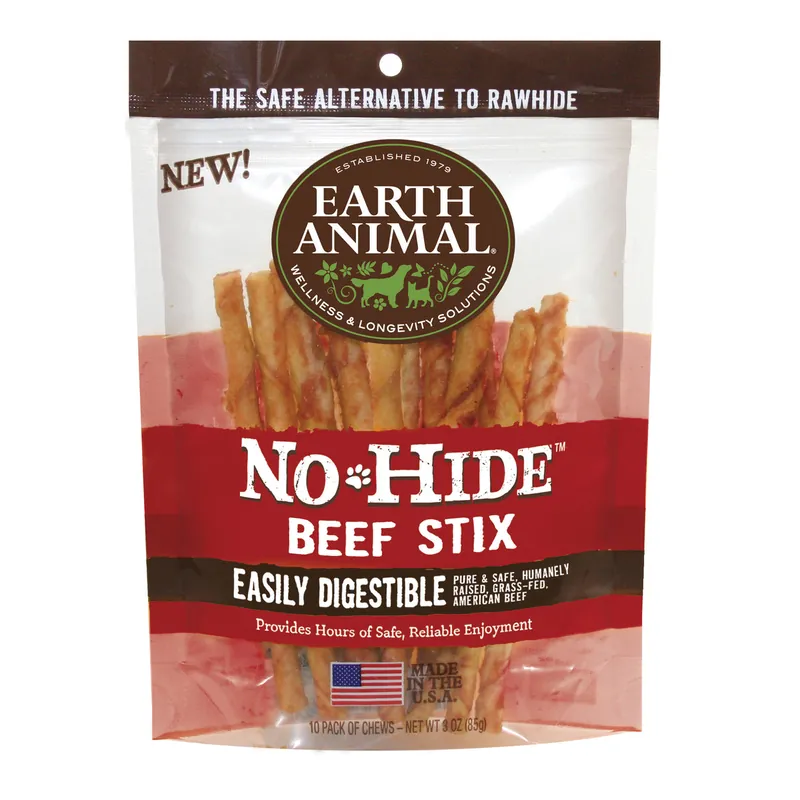 Authentic Earth Animal No-Hide Beef Stix
