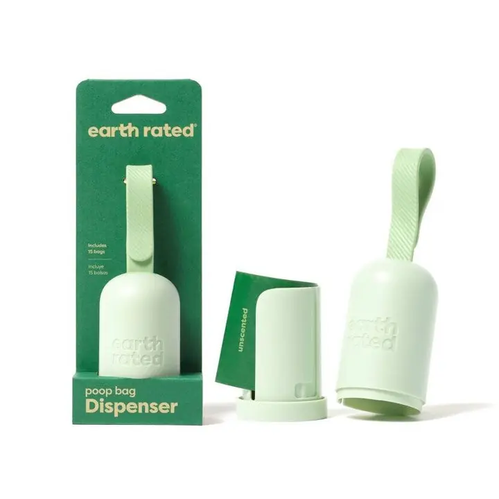 Factory Price Earth Rated Poop Bag Dispenser with 15 Bags